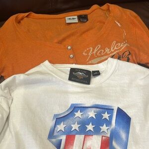 Harley Davidson long sleeve shirt for women